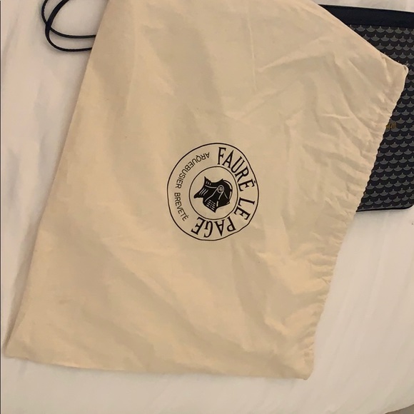 FAURÉ LE PAGE BLUE TOILE ECAILLES PORTFOLIO 41 - Picture 6 of 6